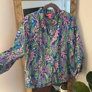 Lily Pulitzer Floral Print Women's Top
